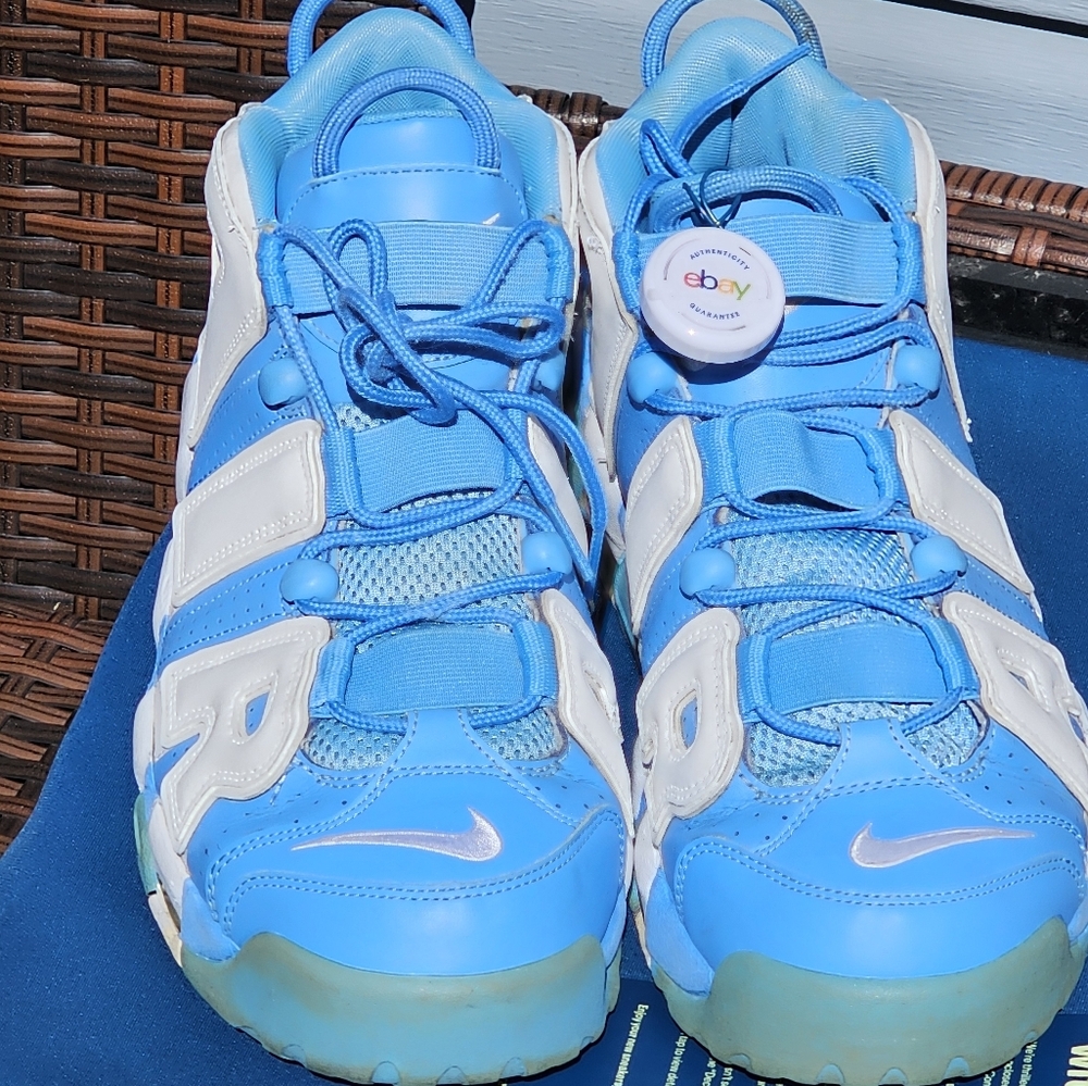 Nike Air More Uptempo 'University Blue' 921948-401 SOLD SOLD SOLD SOLD SOLD SOLD - Picture 4 of 8